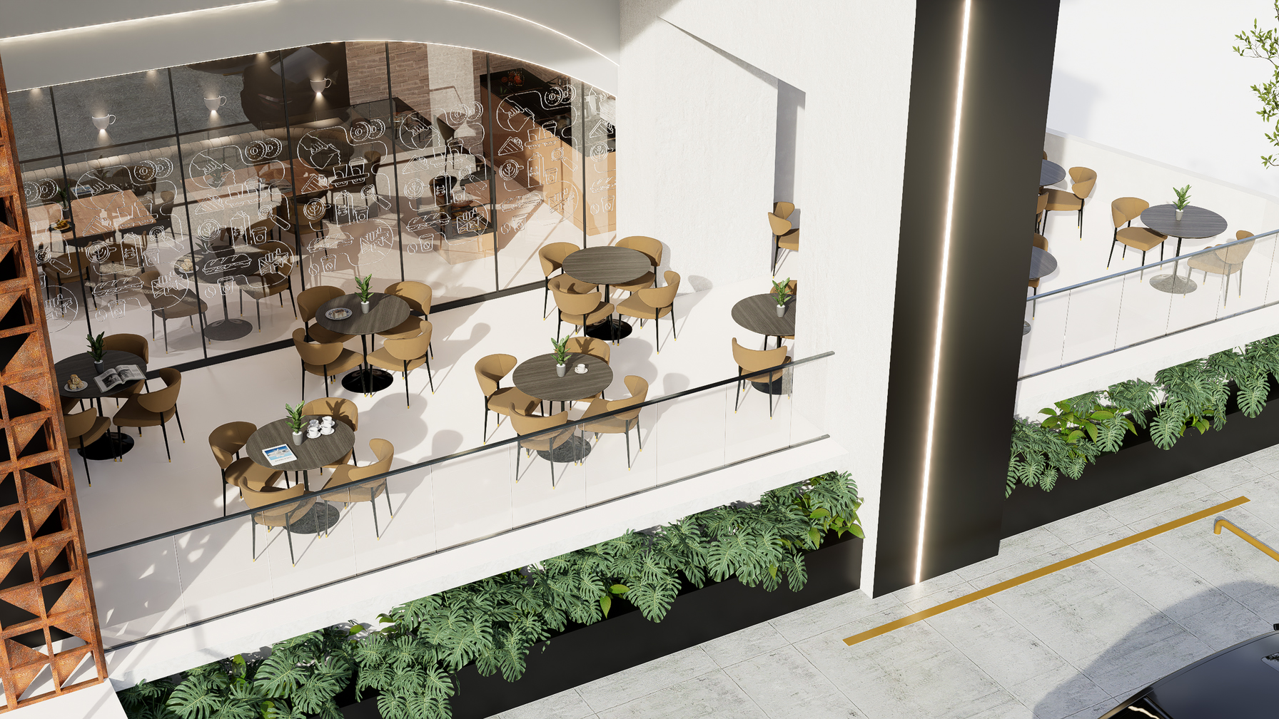 Terraza comercial